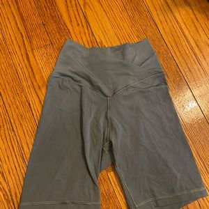 Aerie crossover bike shorts